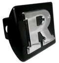Elektroplate Officially licensed Rutgers University Emblem Premium Automotive Metal Black Hitch Cover