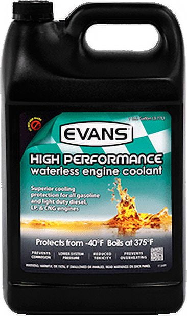 Evans Cooling Systems EC53001 High Performance Waterless Engine Coolant, with Funnel 128 fl. oz.