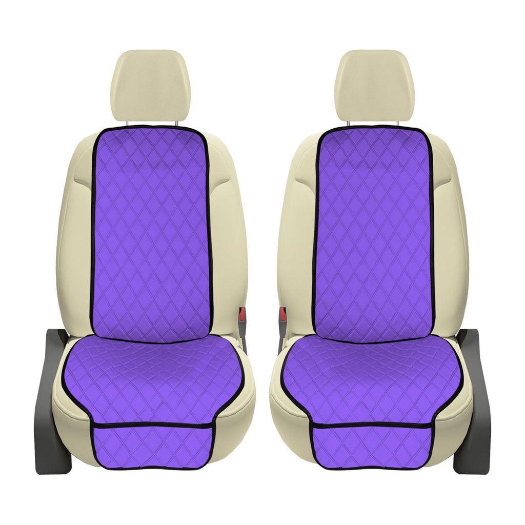 FH Group AFFH1016PURPLE  Universal Purple Neosupreme Car Cushion Seat Covers with Air Freshener