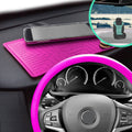FH Group AFFH3001HOTPINK-FH3011 Silicone Dash Mat, Universal Steering Wheel Cover w. Air Freshener