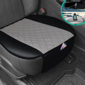 FH Group Faux Leather and Neosupreme Front Set Gray Seat Cushions with Air Freshener (AFFB210102GRAY-BT)