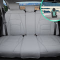 FH Group Ultra Comfort AFPU205SDGRY013 Gray Deluxe Leatherette Car Cushion with Air Freshener