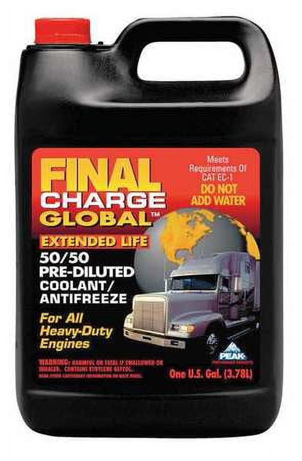 FINAL CHARGE® 50/50 Pre-Diluted Global Extended Life Antifreeze & Coolant