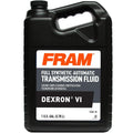 FRAM Transmission Fluid Full Synthetic Dexron VI Automatic Transmission Fluid - Exceptional Low Temperature Fluidity, 1 gallon bottle, sold by bottle