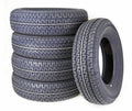 FREE COUNTRY Heavy Duty Trailer Tire ST205/75R15 10PR Load Range E Steel Belted Radial w/Scuff Guard, Set 5