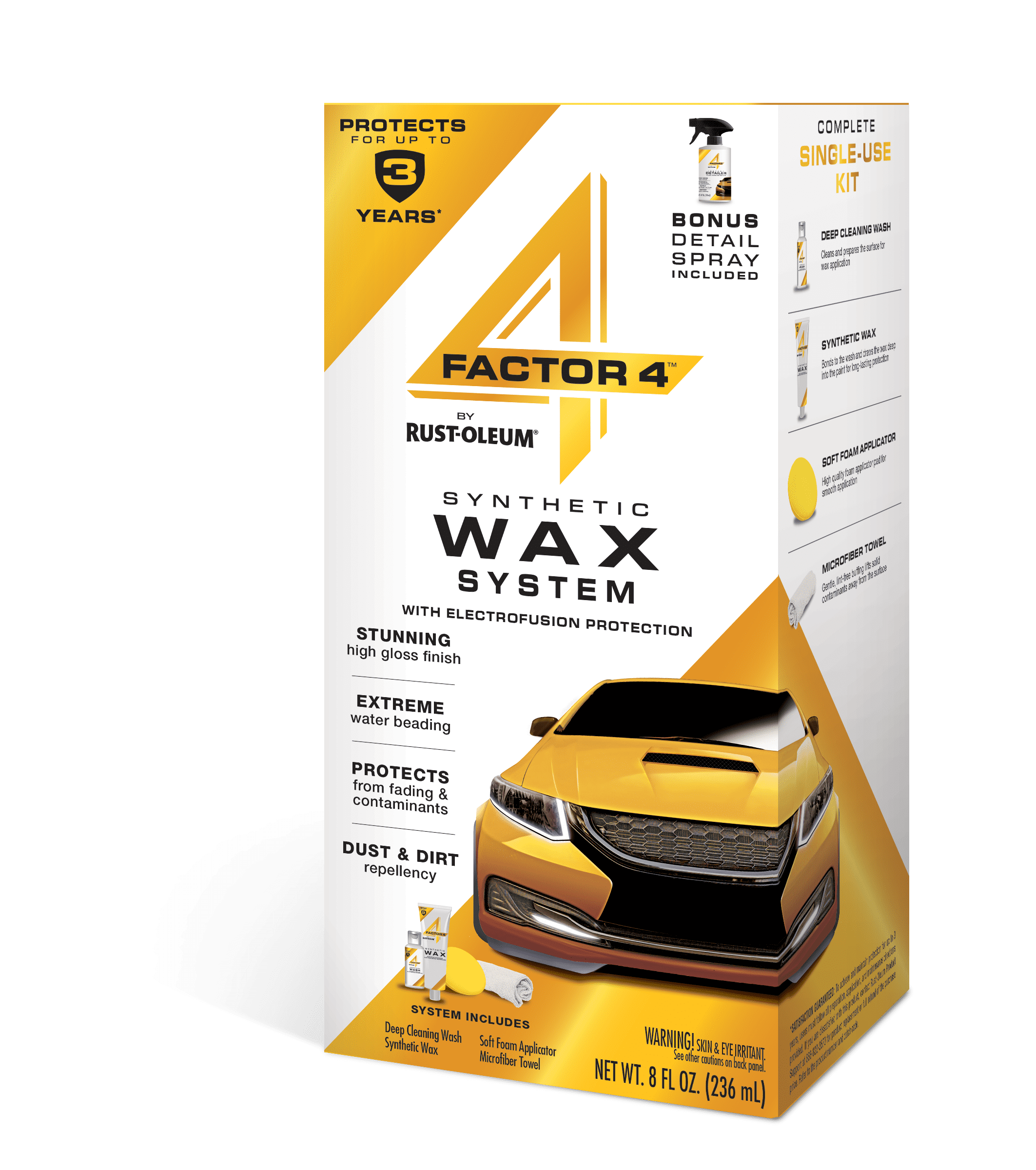 Factor 4 Synthetic Car Wax Kit