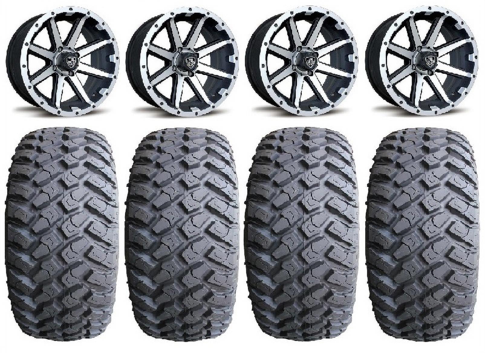 Fairway Alloys Rebel Mh Golf Wheels 14" Hammer 23x9.5-14 Tires E-Z-GO & Club Car