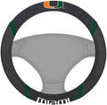 Fan Mats University of Miami Steering Wheel Cover