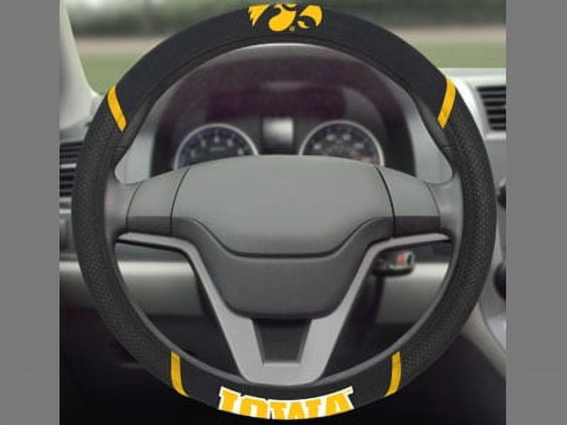 Fanmats University of Iowa Steering Wheel Cover - 14903