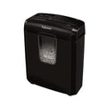 Fellowes Powershred 6C Cross-Cut Shredder, Black