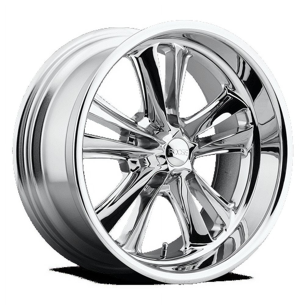 Foose 1PC Aluminum Rim F097 KNUCKLE 17X8in Chrome Plated Finish, F09717806545