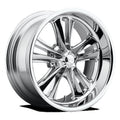 Foose 1PC Aluminum Rim F097 KNUCKLE 17X8in Chrome Plated Finish, F09717806545