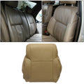 For 1996-02 Toyota 4Runner Driver Top Upper lean back Leather Seat Cover OAK Tan