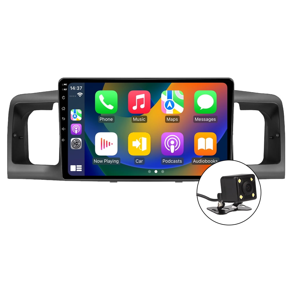 For Toyota Corolla 2003-2008 9" Android 12 Car Stereo Player GPS Navigation Carplay/Auto Backup Camera