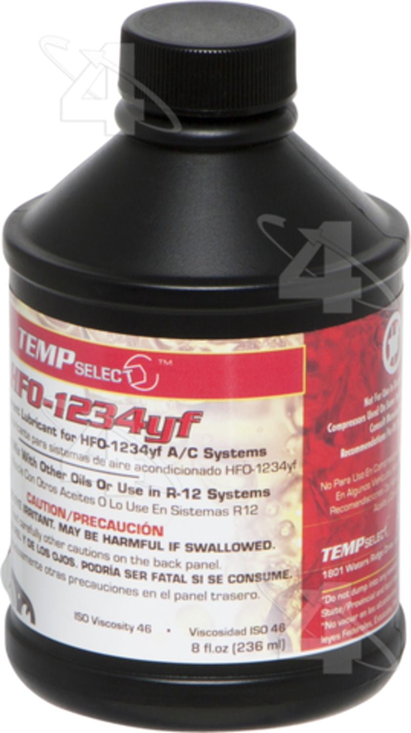 Four Seasons 59234 8 oz. PAG 46 Oil for R1234yf Fits select: 2017-2018 CHEVROLET SILVERADO, 2018 CHEVROLET EQUINOX
