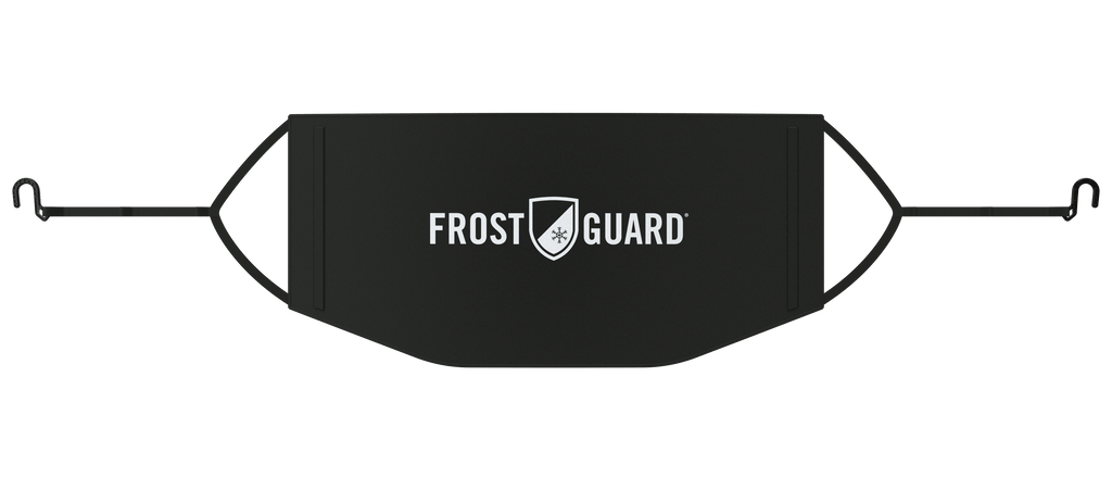 FrostGuard Pro Automotive Rear Window Cover - SUV and Hatchback Size in Black