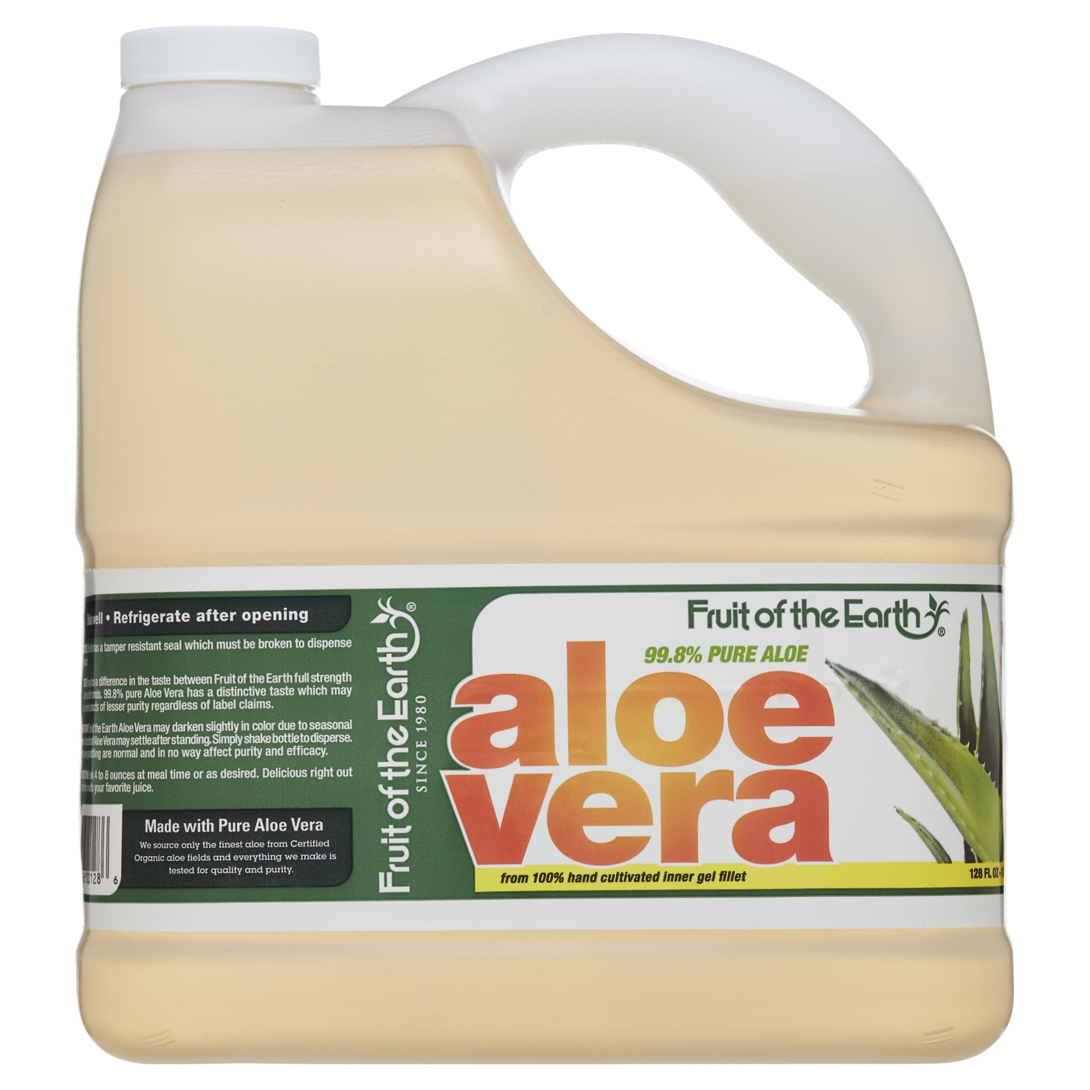 Fruit of the Earth Health & Wellness Aloe Vera Drink, 128 fluid ounces
