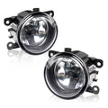 G-Plus Right&Left Side Fog Light Lamp + H11 Bulb Fit for Acura Honda Ford Nissan Suzuki Fits select: 2009-2014 FORD FOCUS SE, 2016-2018 HONDA CIVIC LX