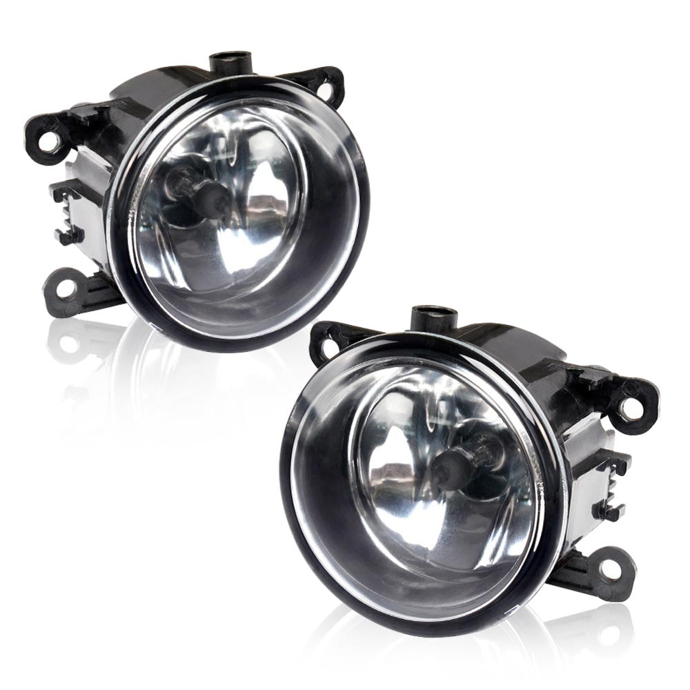 G-Plus Right&Left Side Fog Light Lamp + H11 Bulb Fit for Acura Honda Ford Nissan Suzuki Fits select: 2009-2014 FORD FOCUS SE, 2016-2018 HONDA CIVIC LX