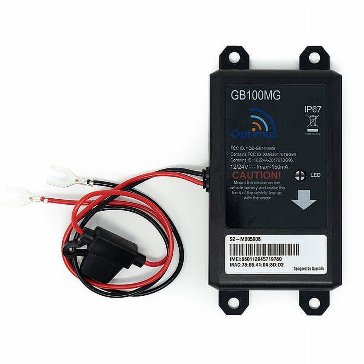 GB100M Easy Install Directly on Car's Battery GPS Tracker