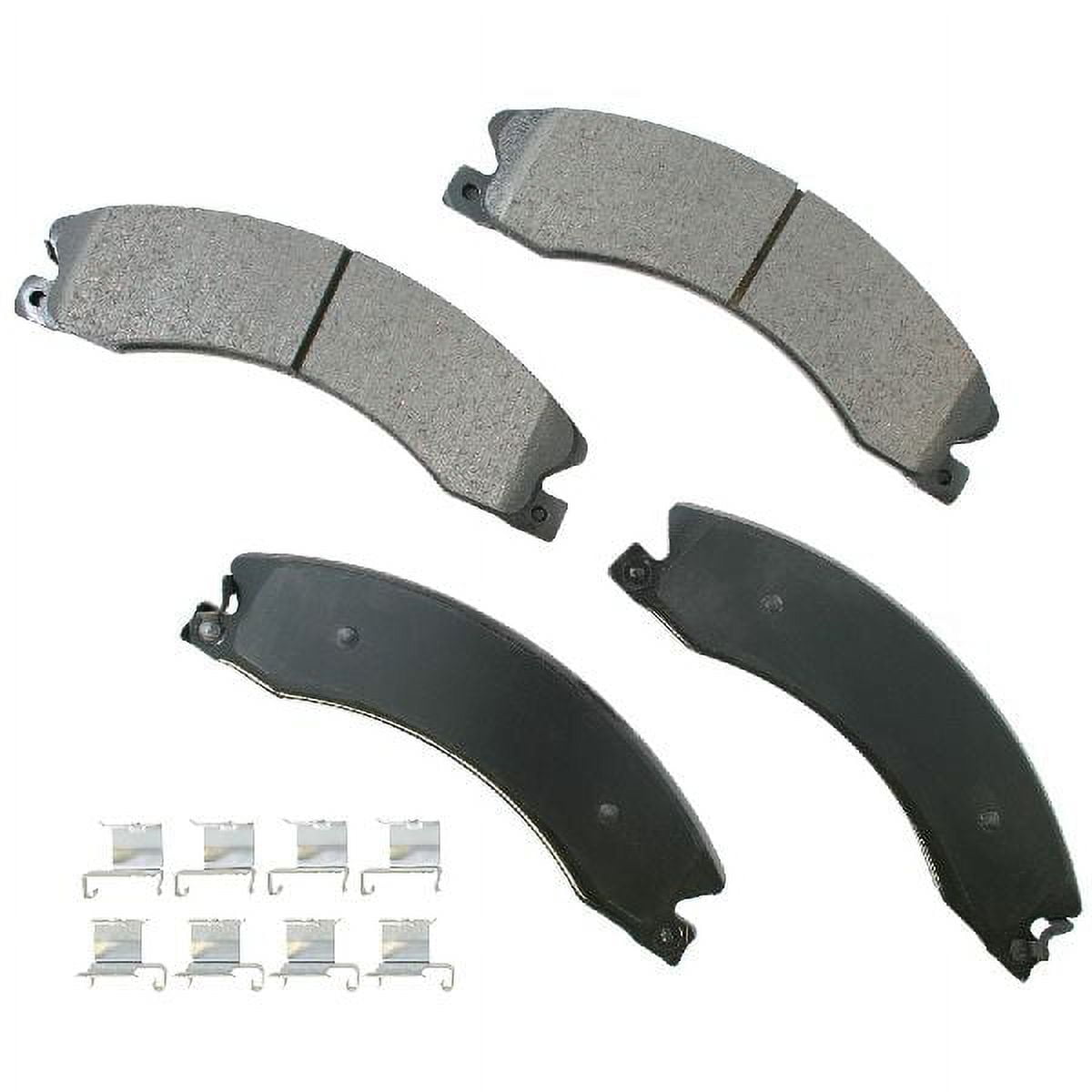 GO-PARTS Replacement for 2011-2018 Chevrolet Silverado 2500 HD Front Disc Brake Pad Set for Chevrolet Silverado 2500 HD
