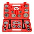 GOXAWEE Heavy 22pcs Disc Brake Caliper Tool Set, Compressor Wind Back Tool, for Brake Pad Replacement Reset, Fits Most American, European, Japanese Autos