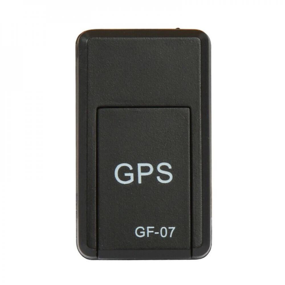 GPS Tracker, Magnetic Mini GPS Real Time Car Locator, Long Standby Portable Real-Time Positioning Device for Kids Elder Pets (Black)