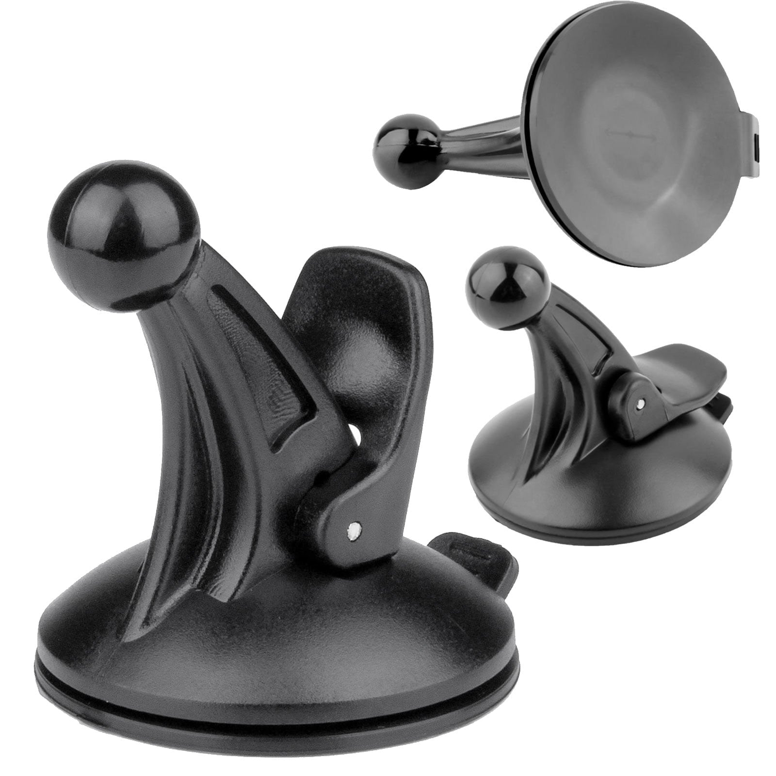 GPS Windshield Mount Holder, TSV GPS Suction Cup Mount Holder, Car Mount Holder 17mm Swivel Ball, Garmin GPS Accessories Compatible for Garmin GPS Nuvi