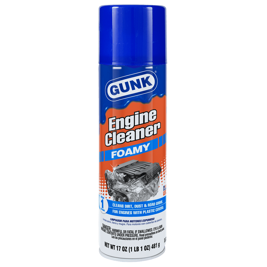 GUNK Foamy Engine Cleaner and Degreaser, 17 oz Aerosol