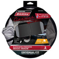 Genuine Dickies Classics Pinstripes Auto Twist Sunshade, Black and Gray, 41807WDI