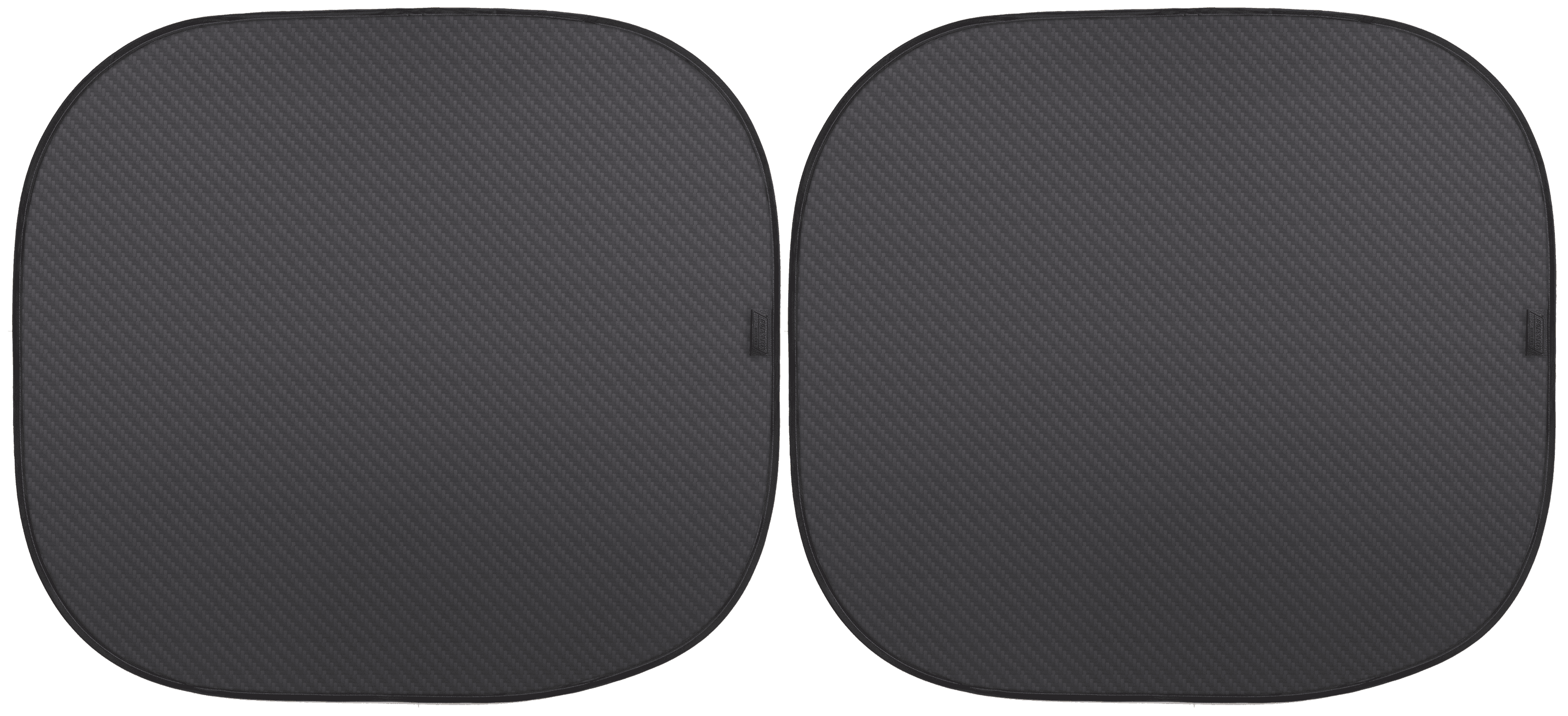 Genuine Dickies Universal Auto Twist Sunshades, Smoke Charcoal, Pack of 2, 3002990