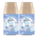 Glade Automatic Air Freshener Refill Spray Value Pack, Clean Linen, 2 Count