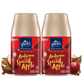 Glade Automatic Spray Refill, Air Freshener, Autumn Spiced Apple, 2 Refills, 6.2 oz Each
