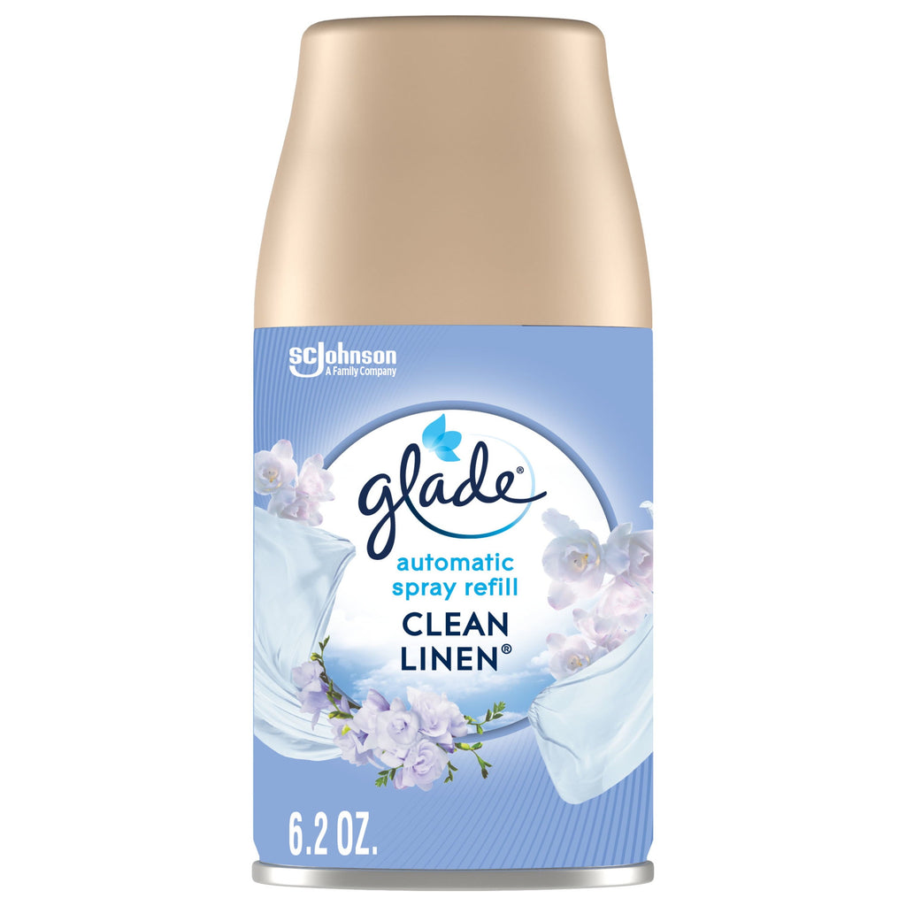 Glade Automatic Spray Refill, Air Freshener, Clean Linen™, 6.2 oz