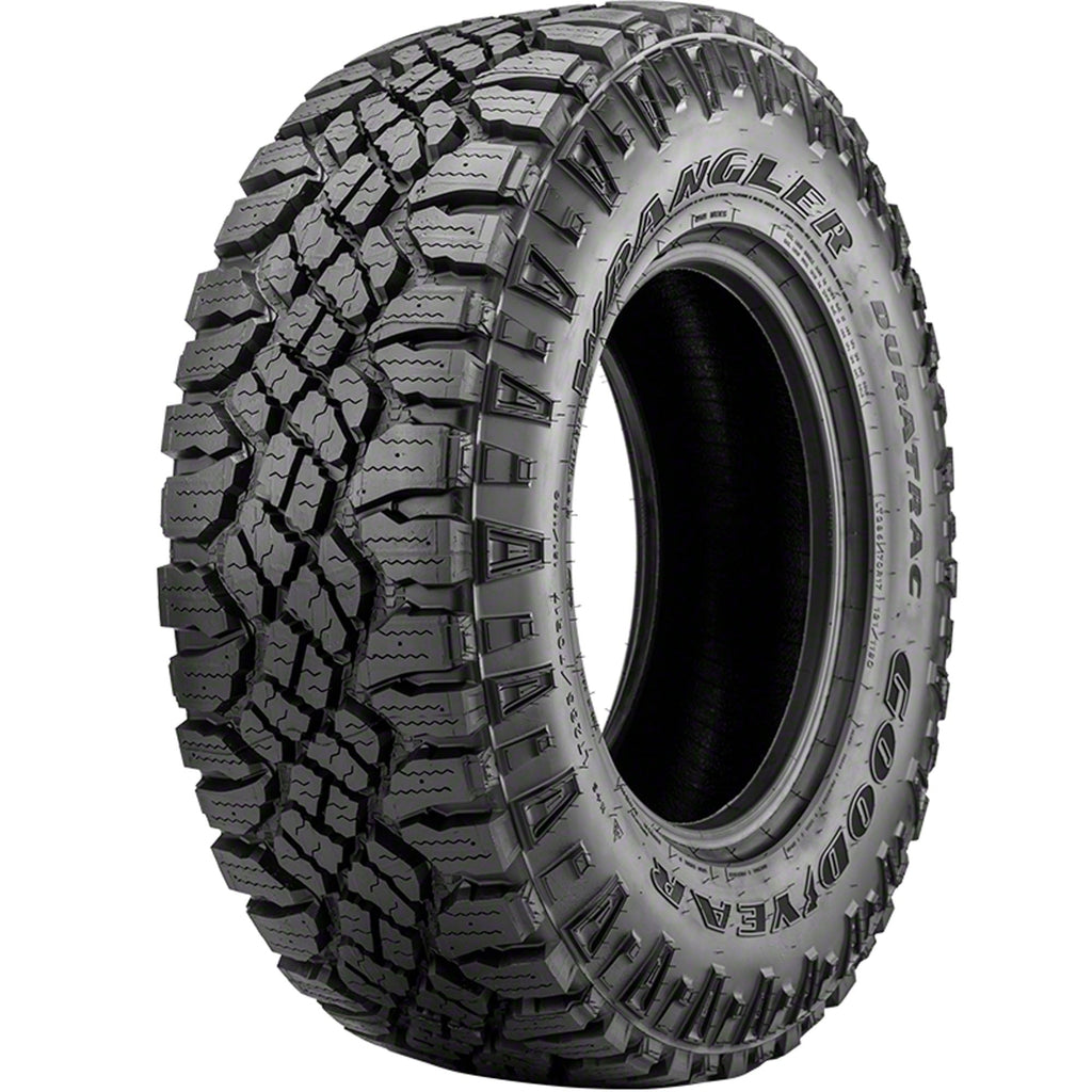 Goodyear Wrangler DuraTrac All Terrain LT275/65R18 113/110Q C Light Truck Tire Fits: 2019-23 Chevrolet Silverado 1500 LT Trail Boss, 2019-21 GMC Sierra 1500 AT4