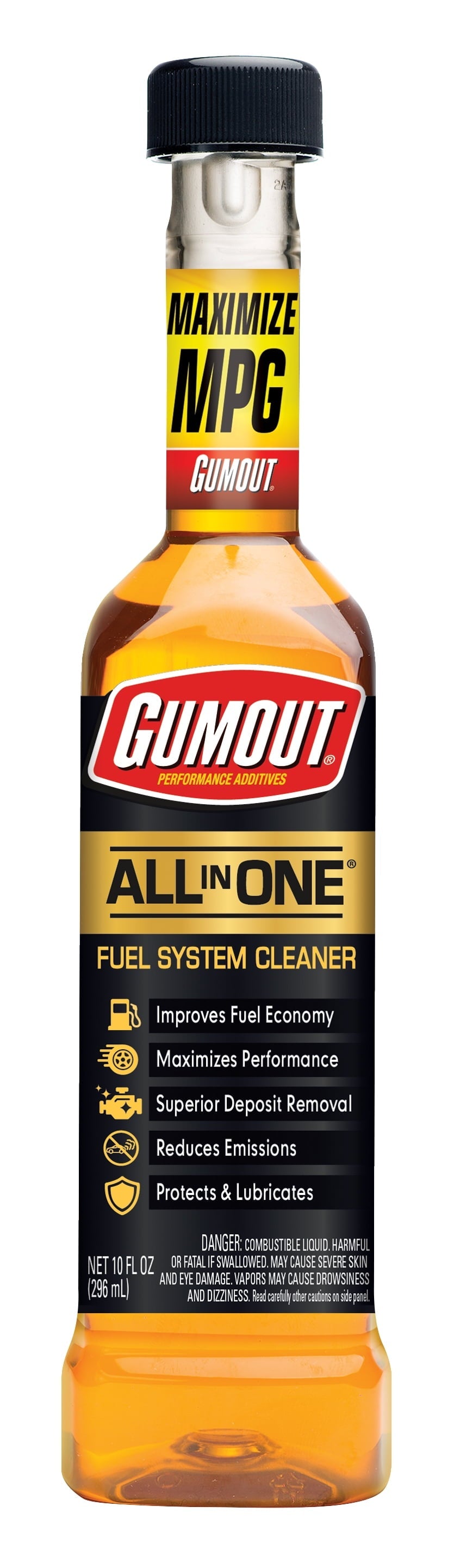 Gumout All-In-One Complete Fuel System Cleaner 10 oz, 510016W