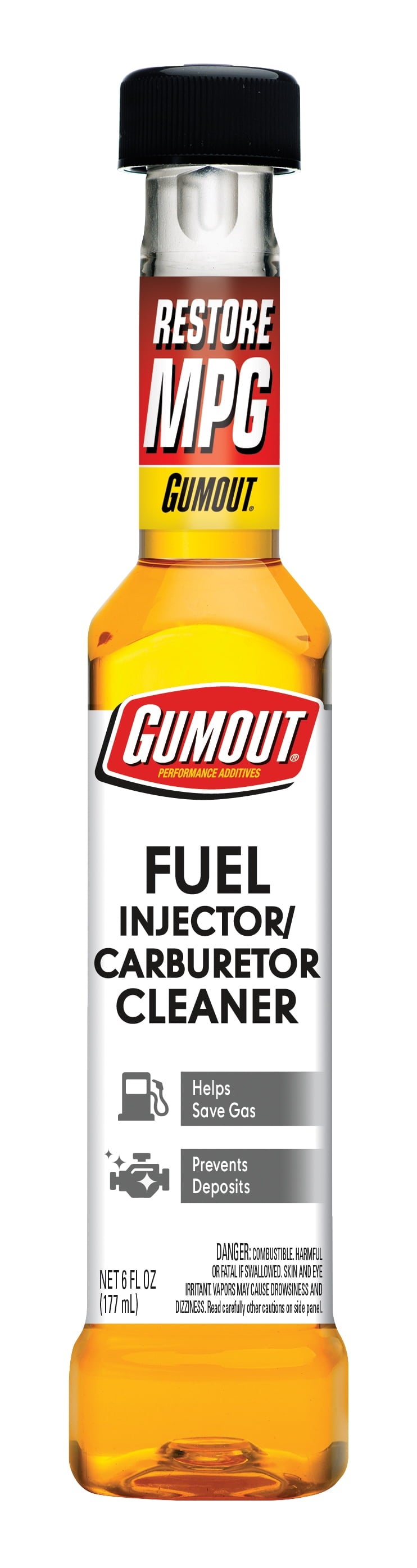 Gumout Fuel Injector Cleaner/Carb Cleaner 6oz - 510021W