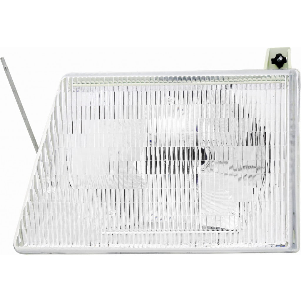 Headlight Compatible With 1999-2002 Ford E-450 Econoline Super Duty 1999-2007 E-350 Left Driver Halogen With bulb(s)