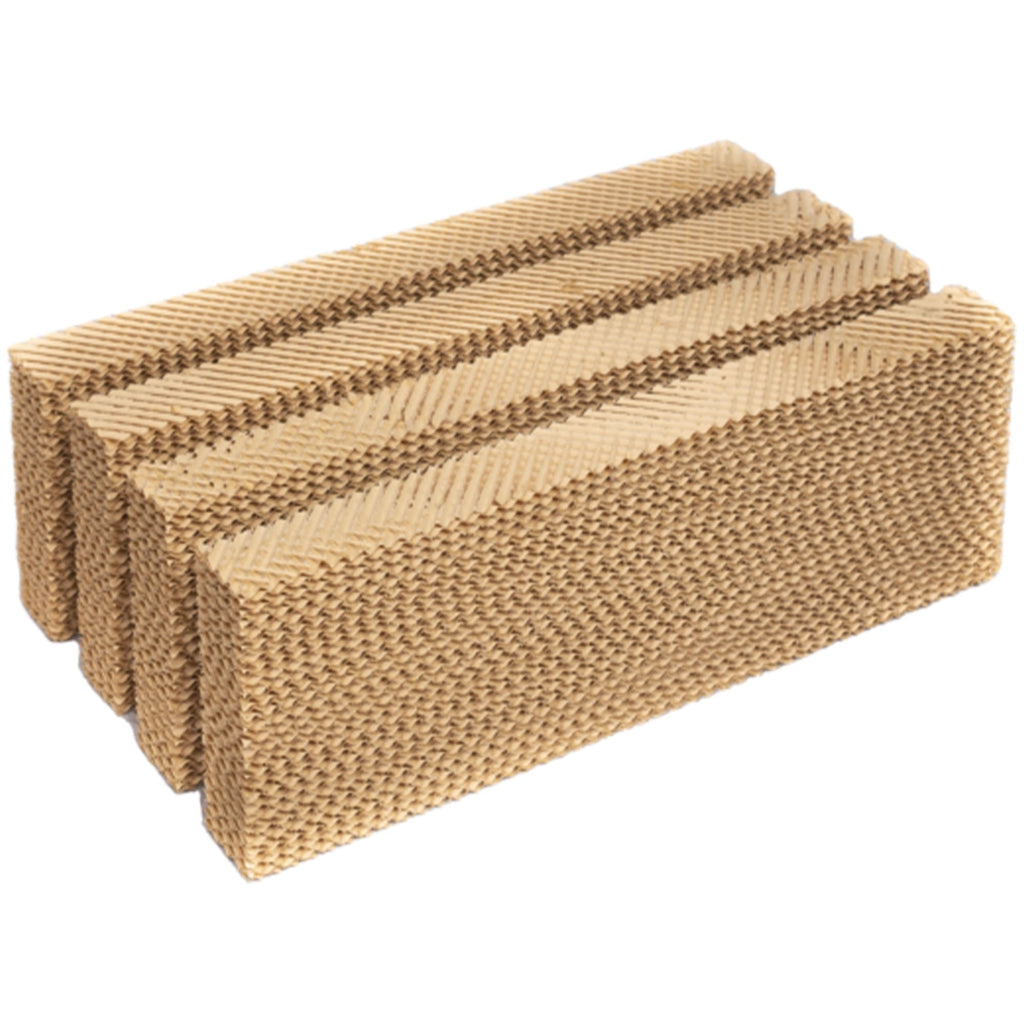 Hessaire MC61M/MC61V 5300 CFM 28x10 Inch Replacement Media Pads (Set of 4)