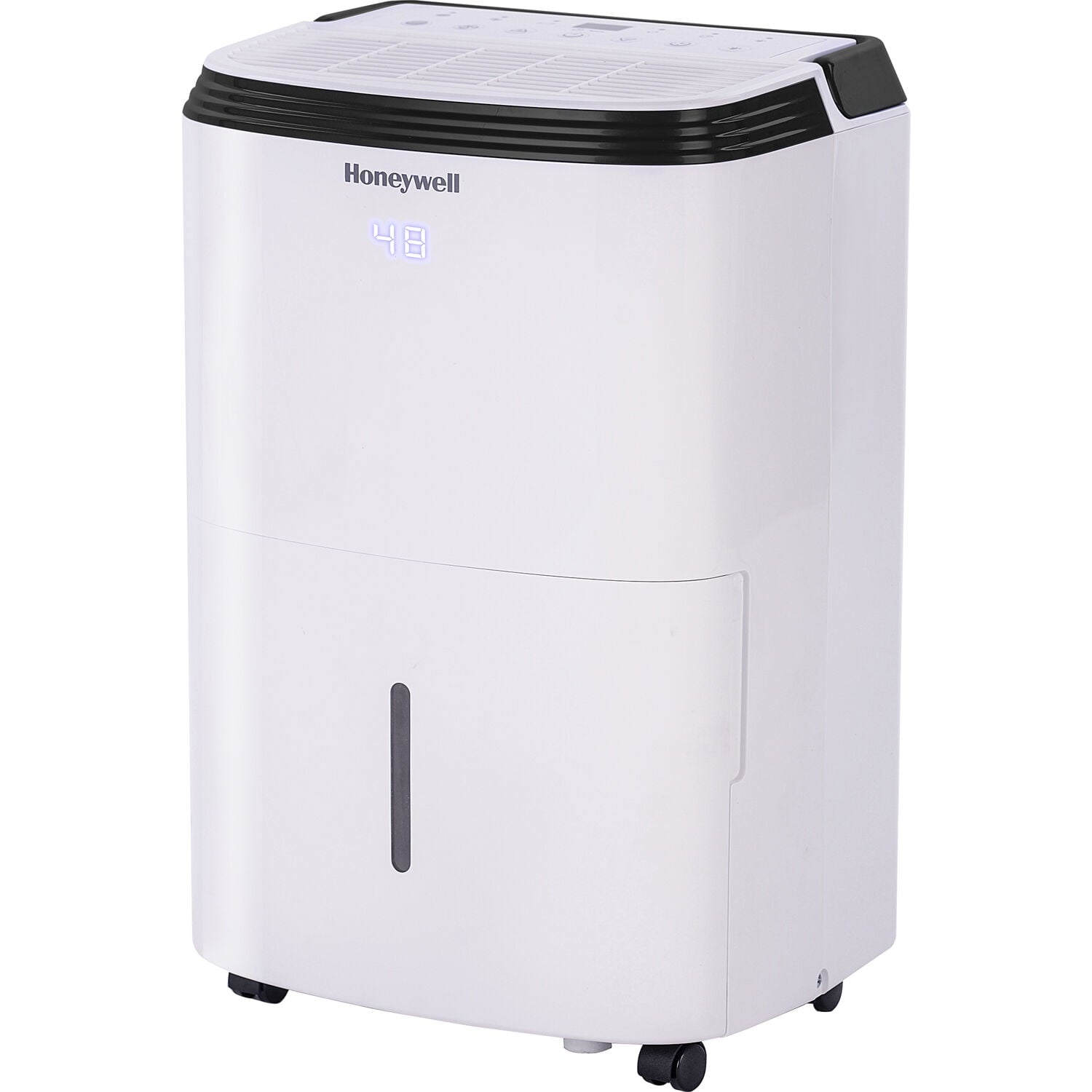 Honeywel 20 pt 1,500 sq ft Dehumidifier in White - Energy Efficient, Adjustable Humistat