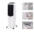 Honeywell Quiet, Low Energy, Compact Spot Fan & Humidifier, White Indoor Portable Evaporative Cooler