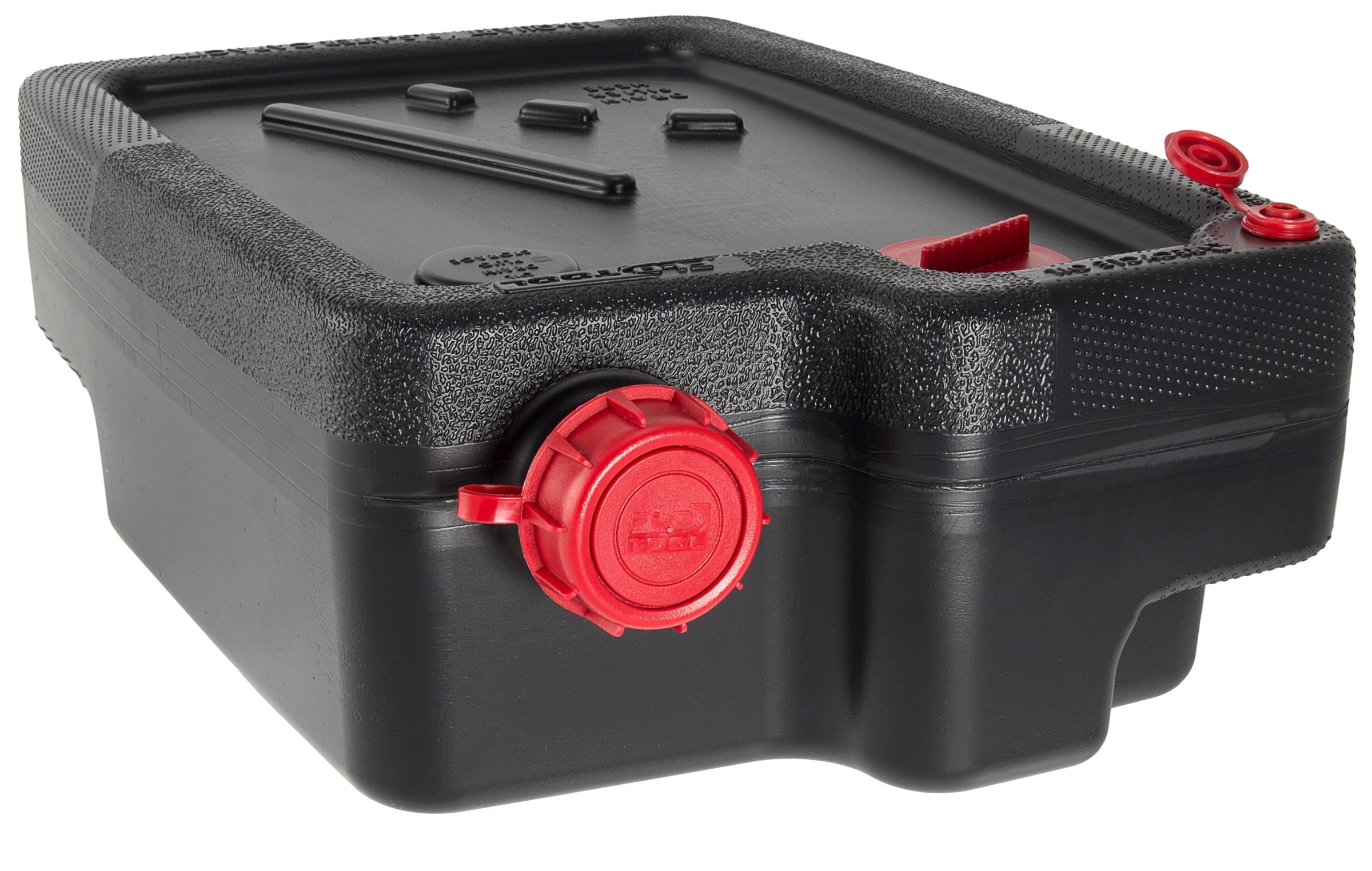 Hyper Tough 10 Quart Automotive Drain Pan Container, 420013HTMI, Black