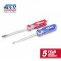 Hyper Tough 2-Piece Acetate Handle Pocket Screwdriver Set
