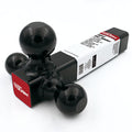 Hyper Tough Automotive Vehicle Hitch Triple Ball Mount, Class III and IV Towing, Black