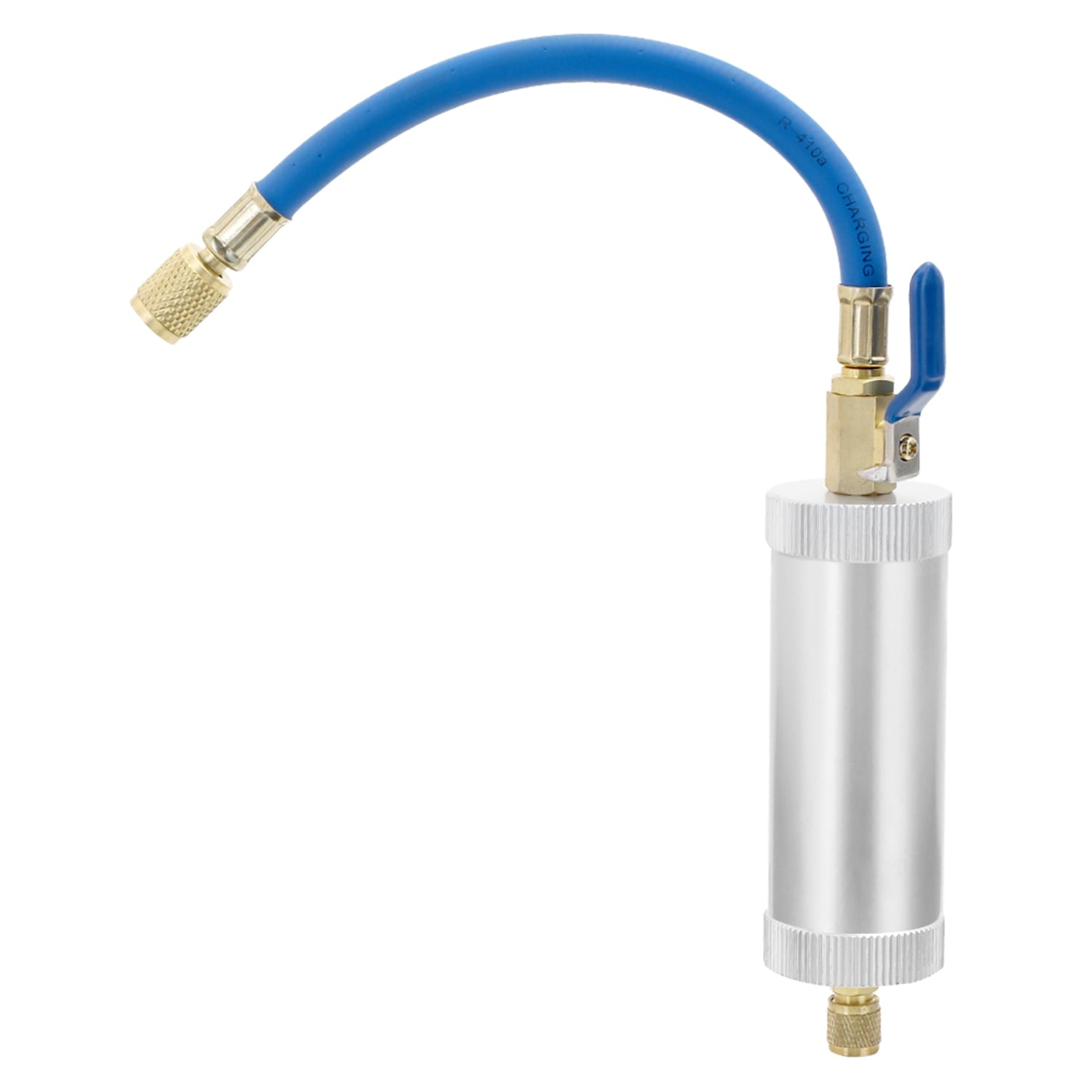 Irfora R12 R134A R22 Air Conditioning Car Oil Injection Dye Injection Tool 2 Ounce 1/4" Pure Liquid Oil Coolant Filler Tube Car Accessories