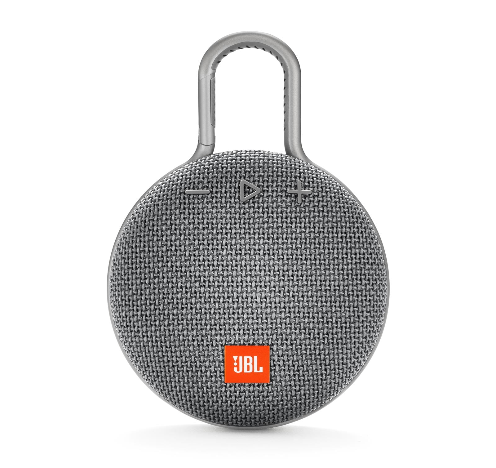 JBL Clip 3 Portable Bluetooth Speaker with Carabiner - Gray