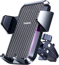 JOYROOM Car Phone Holder, Air Vent Car Mount Hands Free Automobile Clamp Phone Holder for Car, Fit for iPhone Samsung All Smartphones with Thick Case