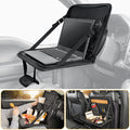 JOYTUTUS 3 in 1 Steering Wheel Eating Tray(16.34''*11.8''), Car Back Seat Laptop Desk, Multifunctional Car Office Bag, Foldable Car Backseat Tray Table for Working, Writing, Eating, Traveling,Black
