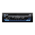 JVC KD-SR87BT Single DIN Car Stereo CD Player, with High Power Amplifier, AM/FM Radio, Bluetooth Audio, USB, MP3, Removable Faceplate