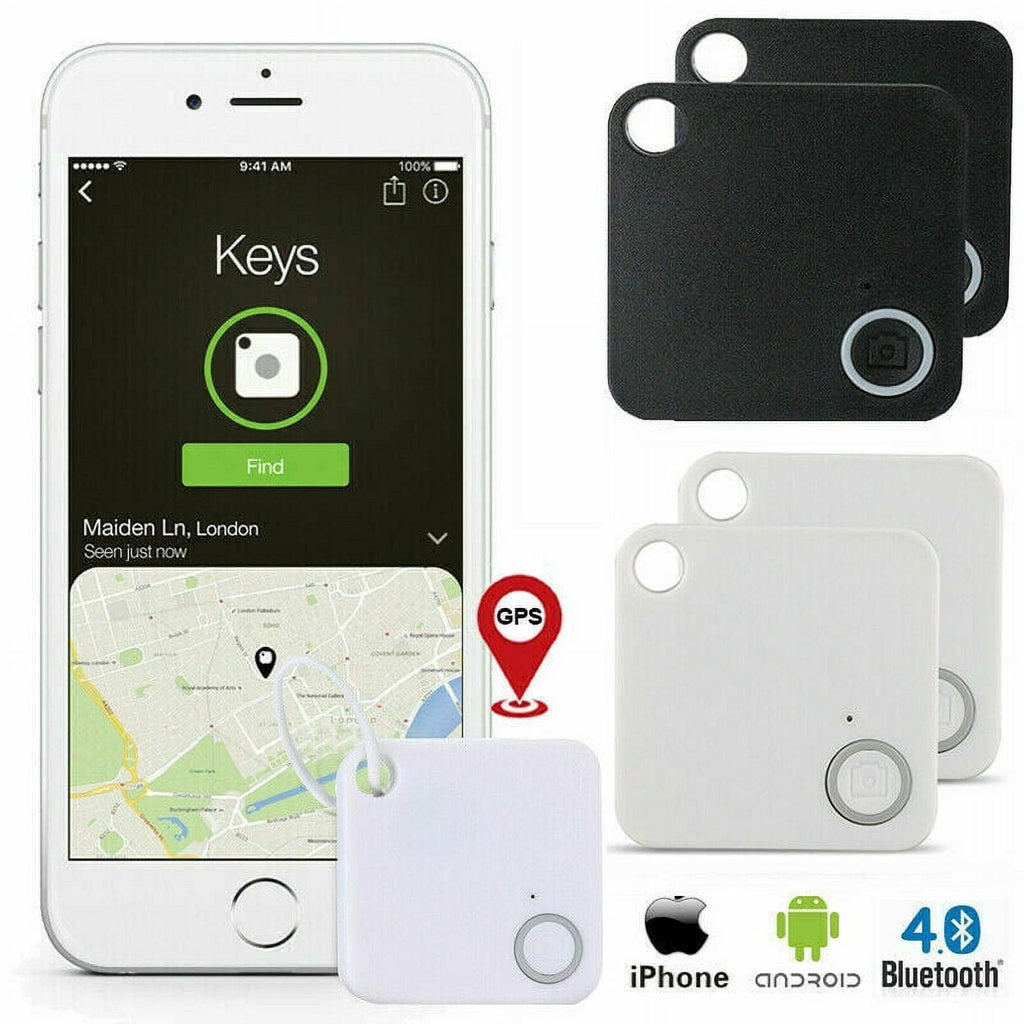 JahyShow Anti-Lost Tracker, GPS Pro Trackr, Wireless Bluetooth 4.0 Tracking,Wallet Keys Pet Finder (Pack of 4)